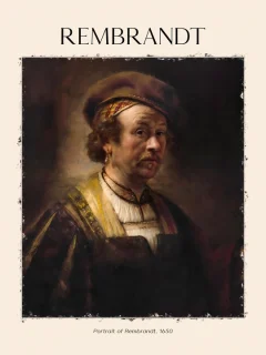 Retrato de Rembrandt, 1650